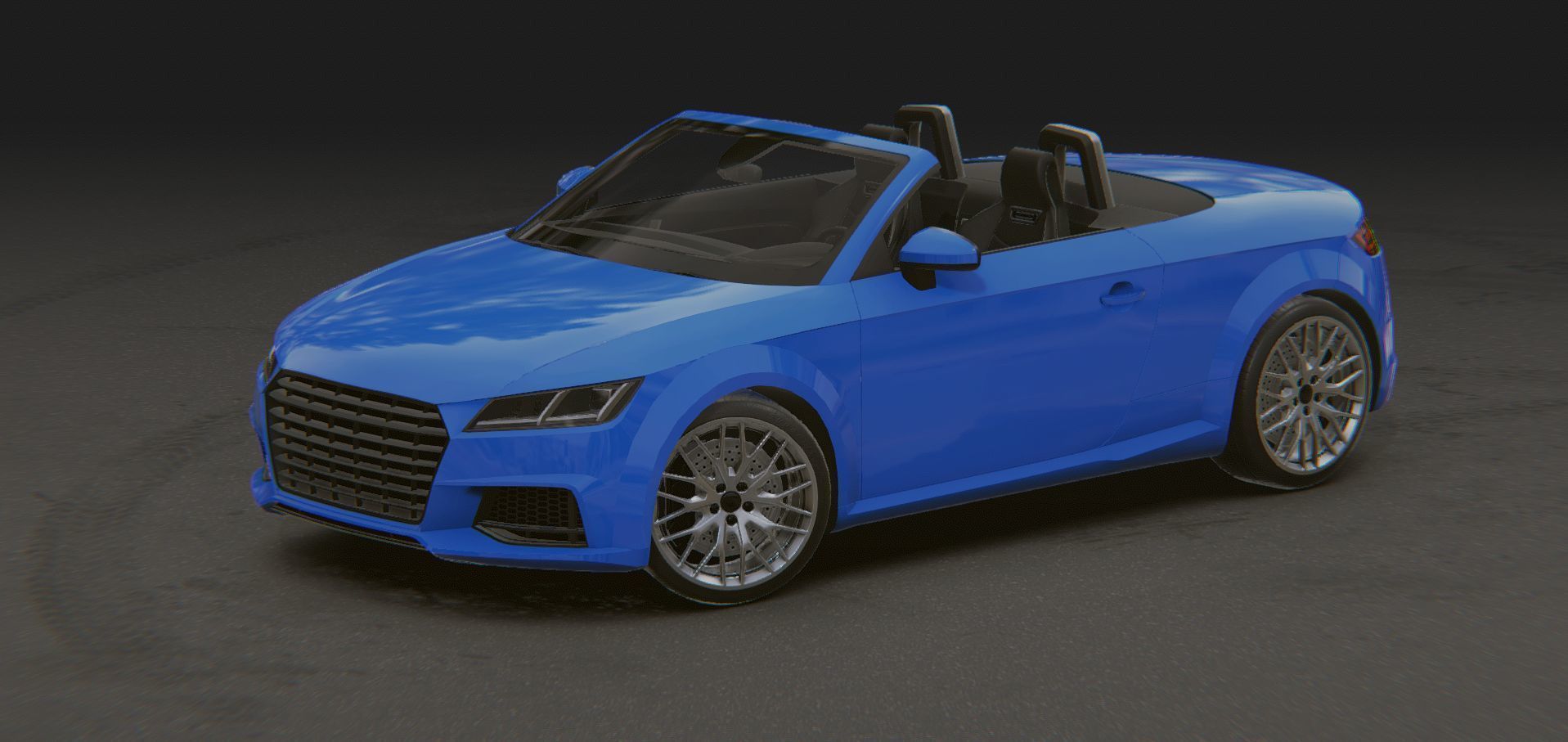 Realistic Mobile Car 14 Audi TT Roadster