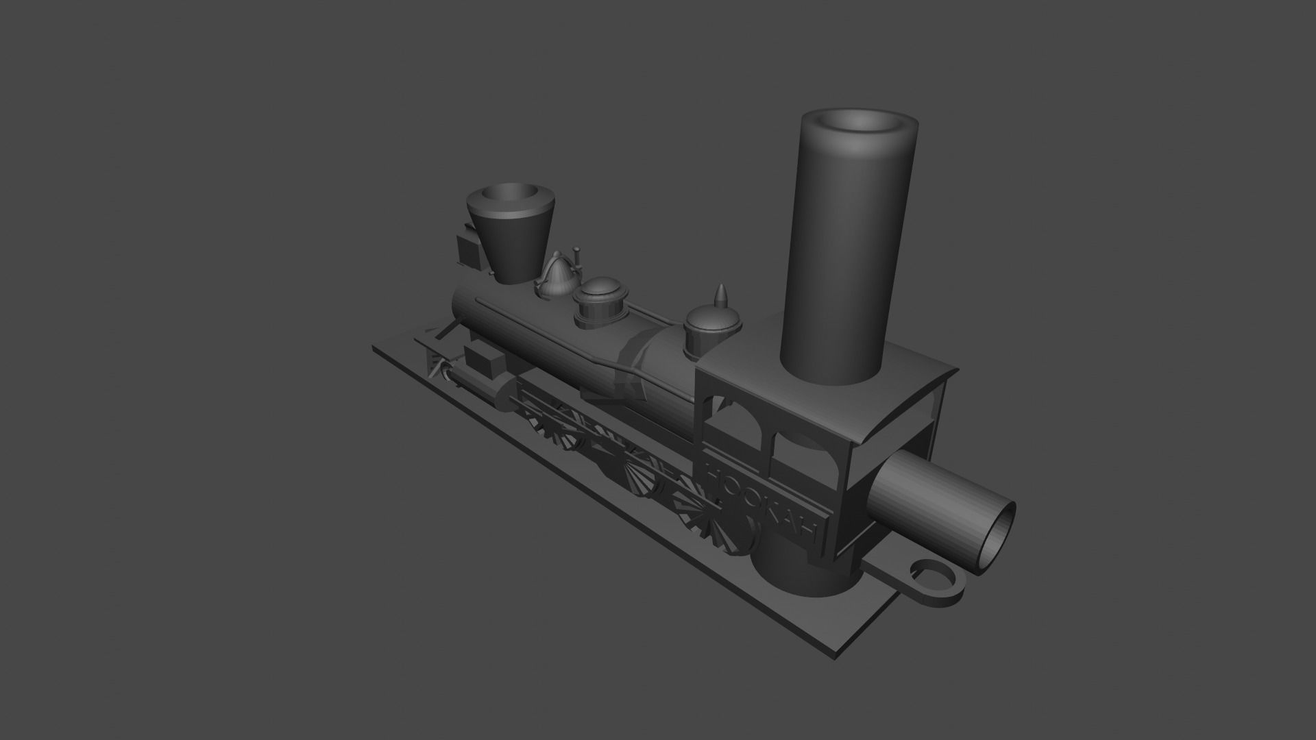 Train Hookah Mouth tips 3D model 3D printable CGTrader