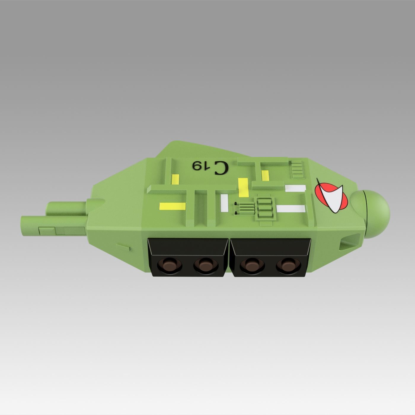 Star Trek The WrathKhan Hero Electronic Boatswains Whistle 3D model 3D