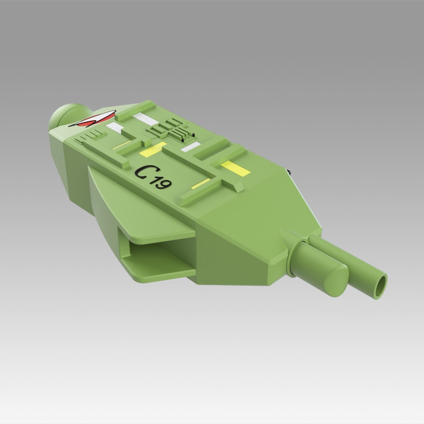 Star Trek The WrathKhan Hero Electronic Boatswains Whistle 3D model 3D