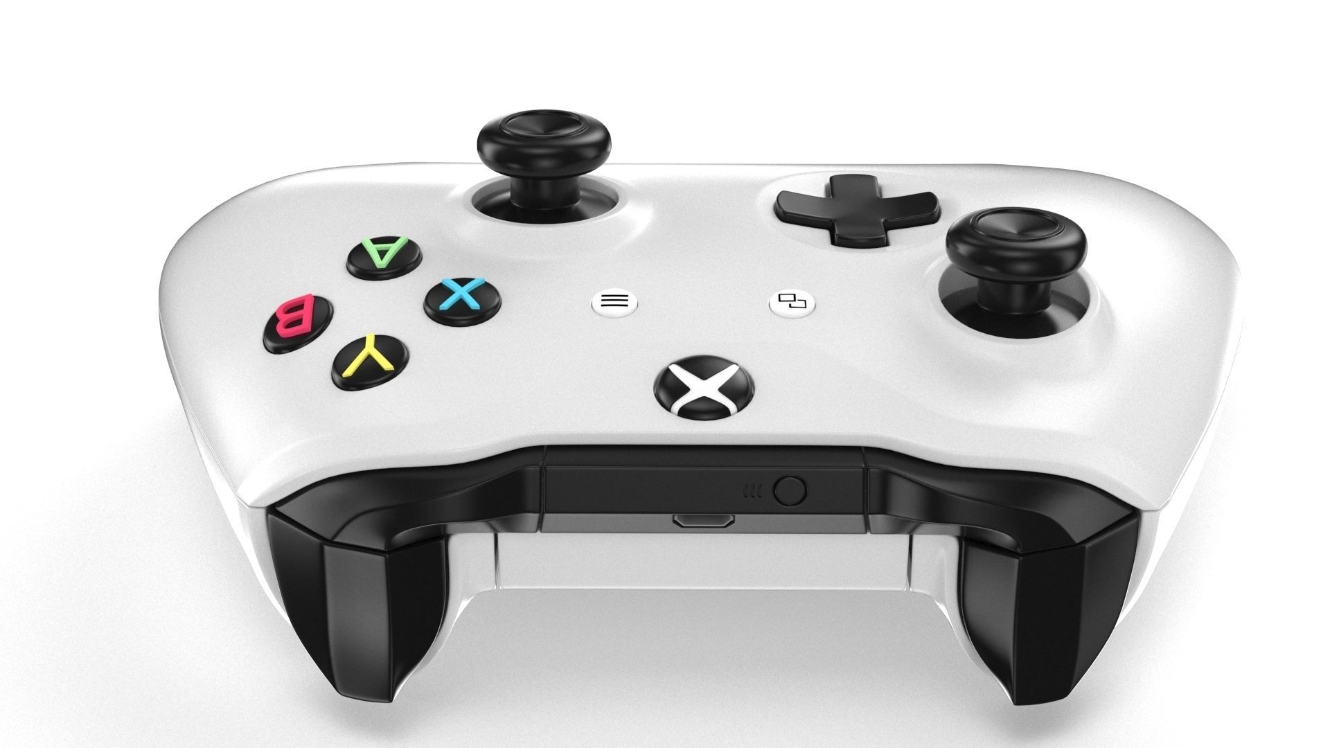 Xbox One X Controller 3D model CGTrader