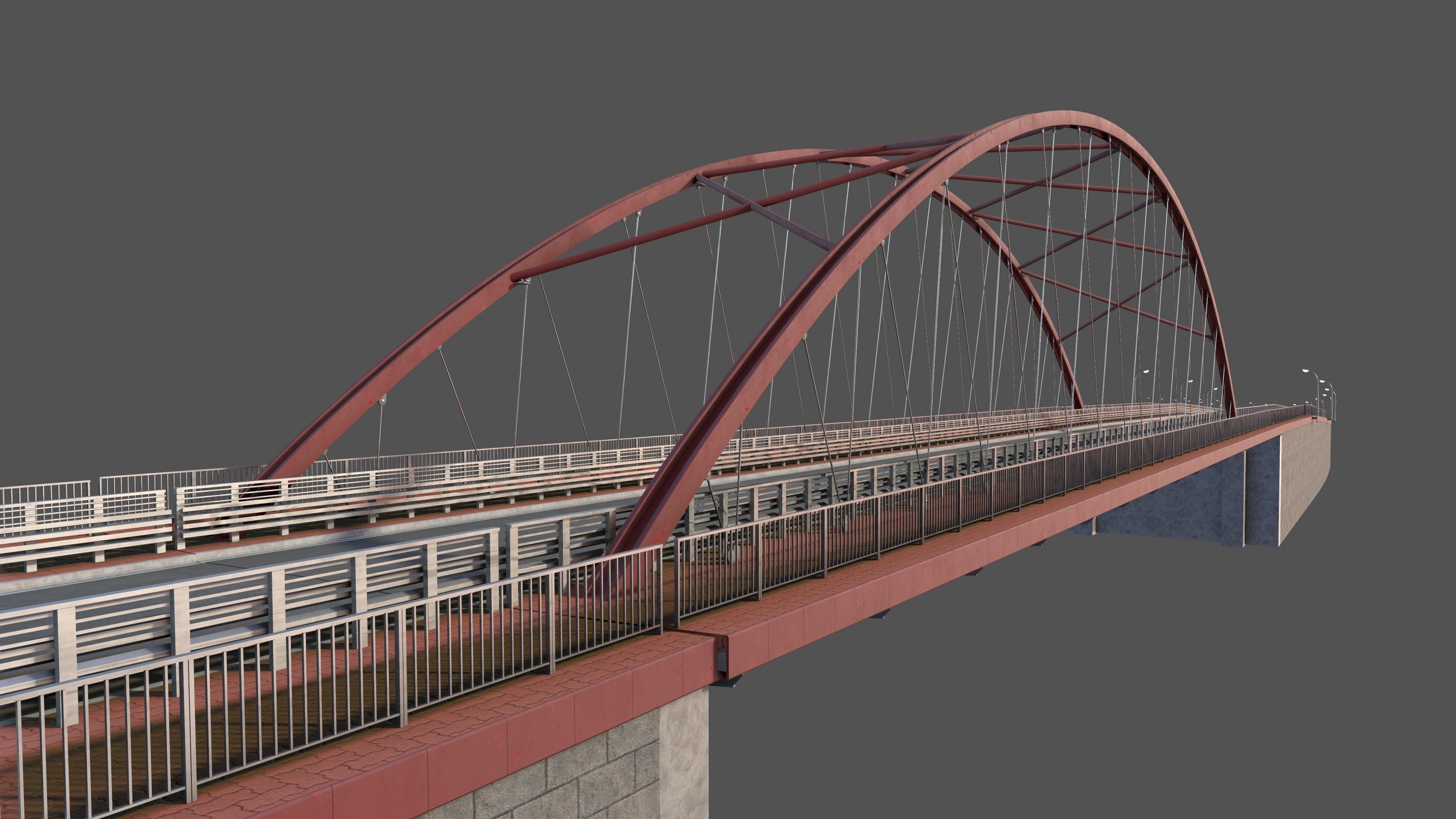 Arch Bridge 3D model | CGTrader