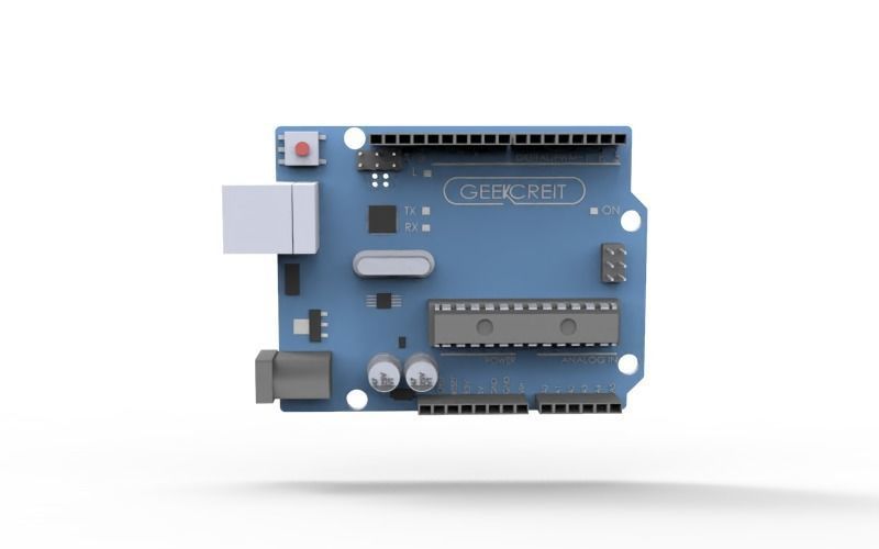 Arduino Uno 3D model animated | CGTrader
