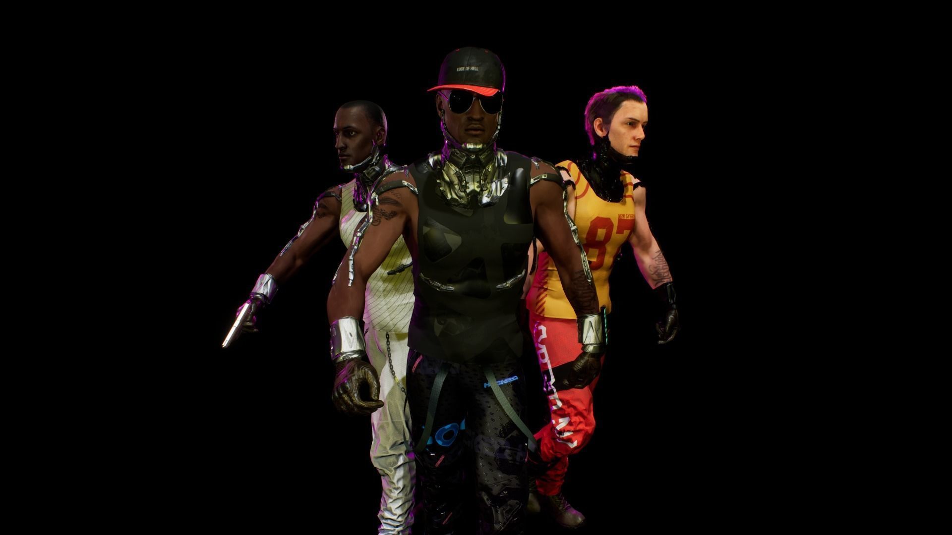 cyberpunk male A