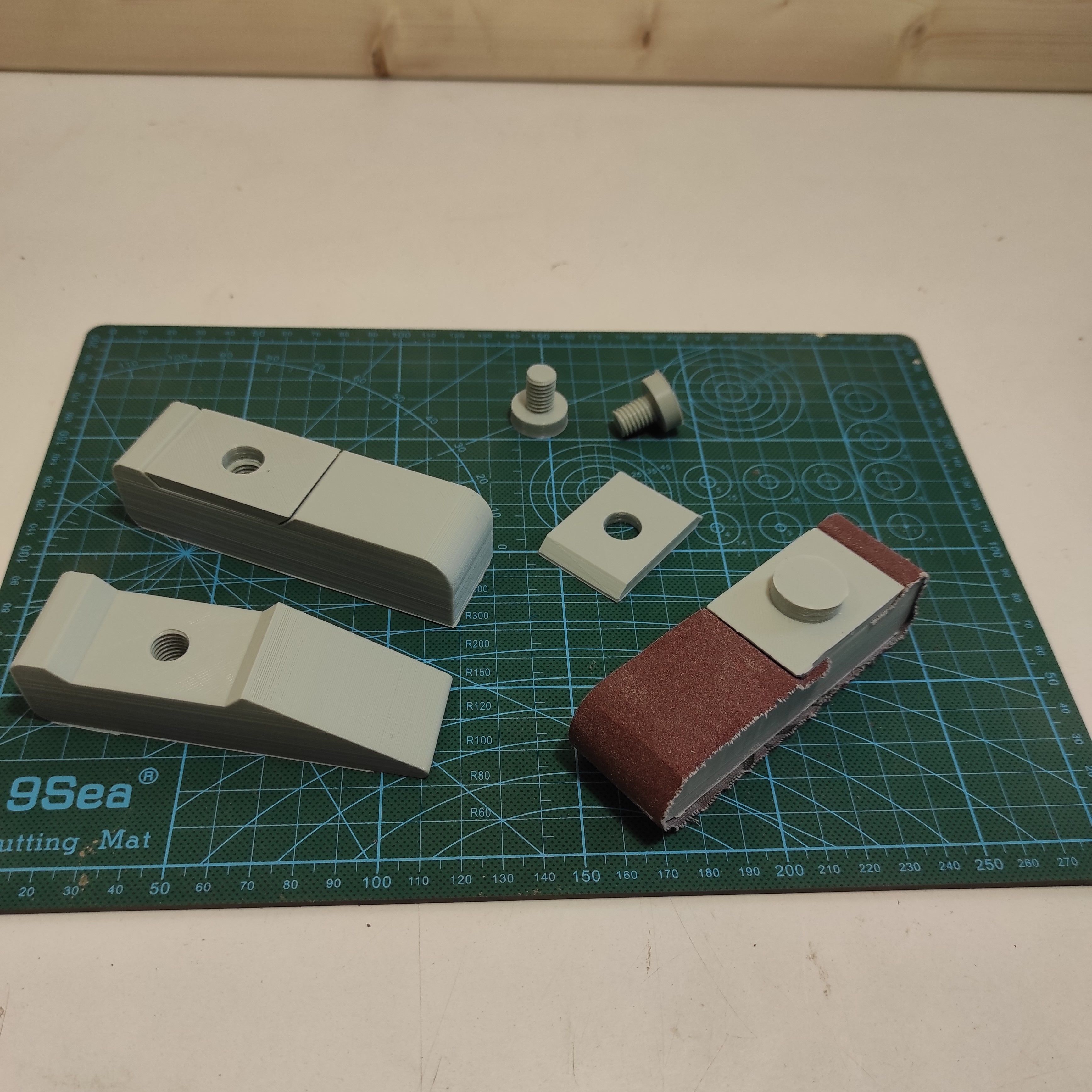 SAND PAPER HANDLES 3D model 3D printable CGTrader