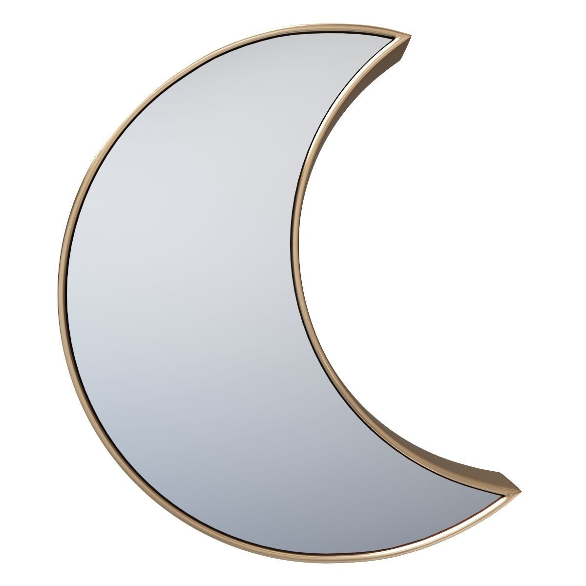 Mirror in the shape of the moon Uyova La Redoute 3D model