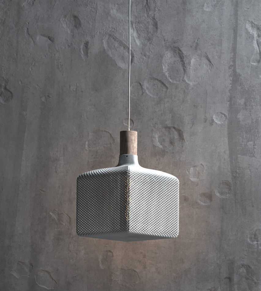 Cube lampshade for table lamp or ceiling