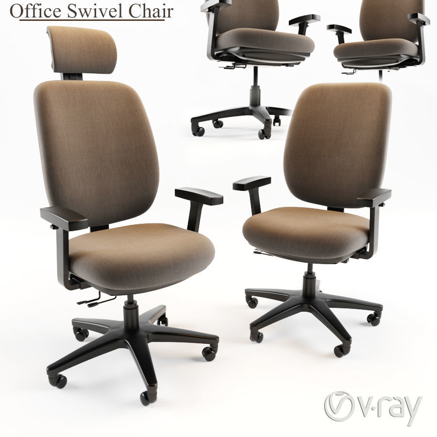 Office Swivel Chair 3D model