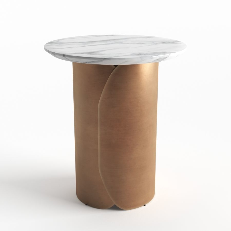 Copper Side Table