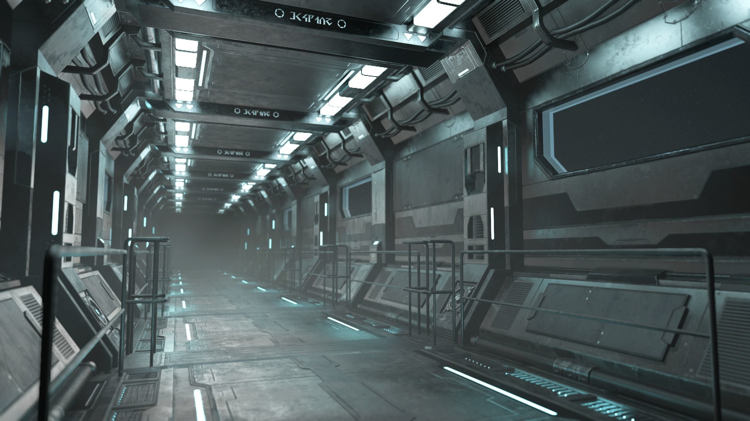 Sci-Fi Modular Corridor Version1