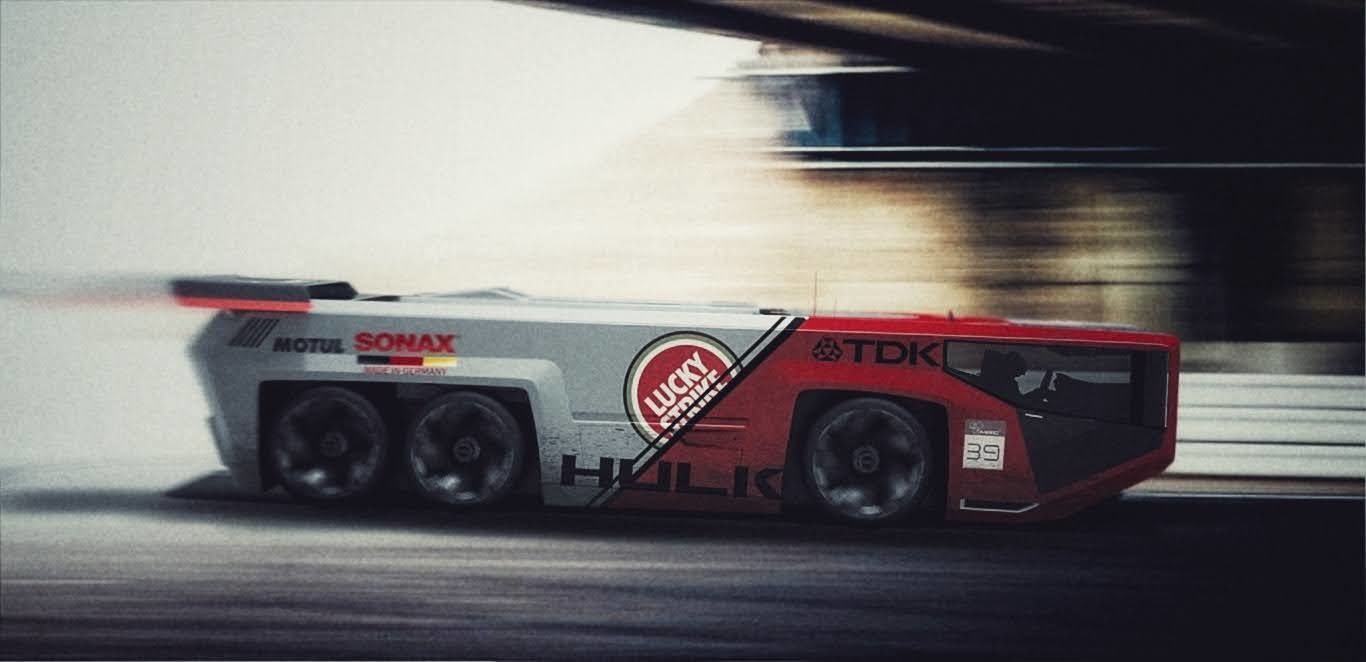 3D model HULK RACING TRUCK VR / AR / low-poly | CGTrader