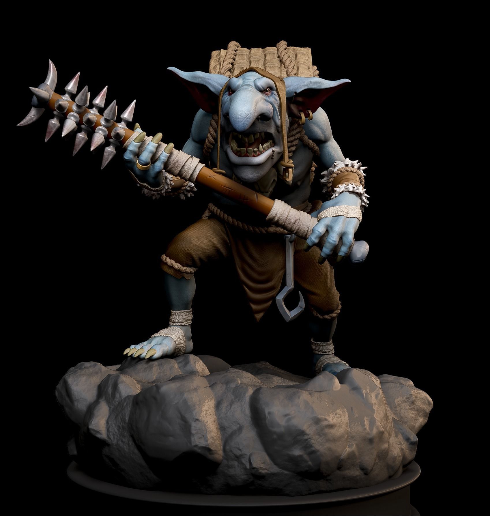 DnD Goblin 3D model 3D printable | CGTrader