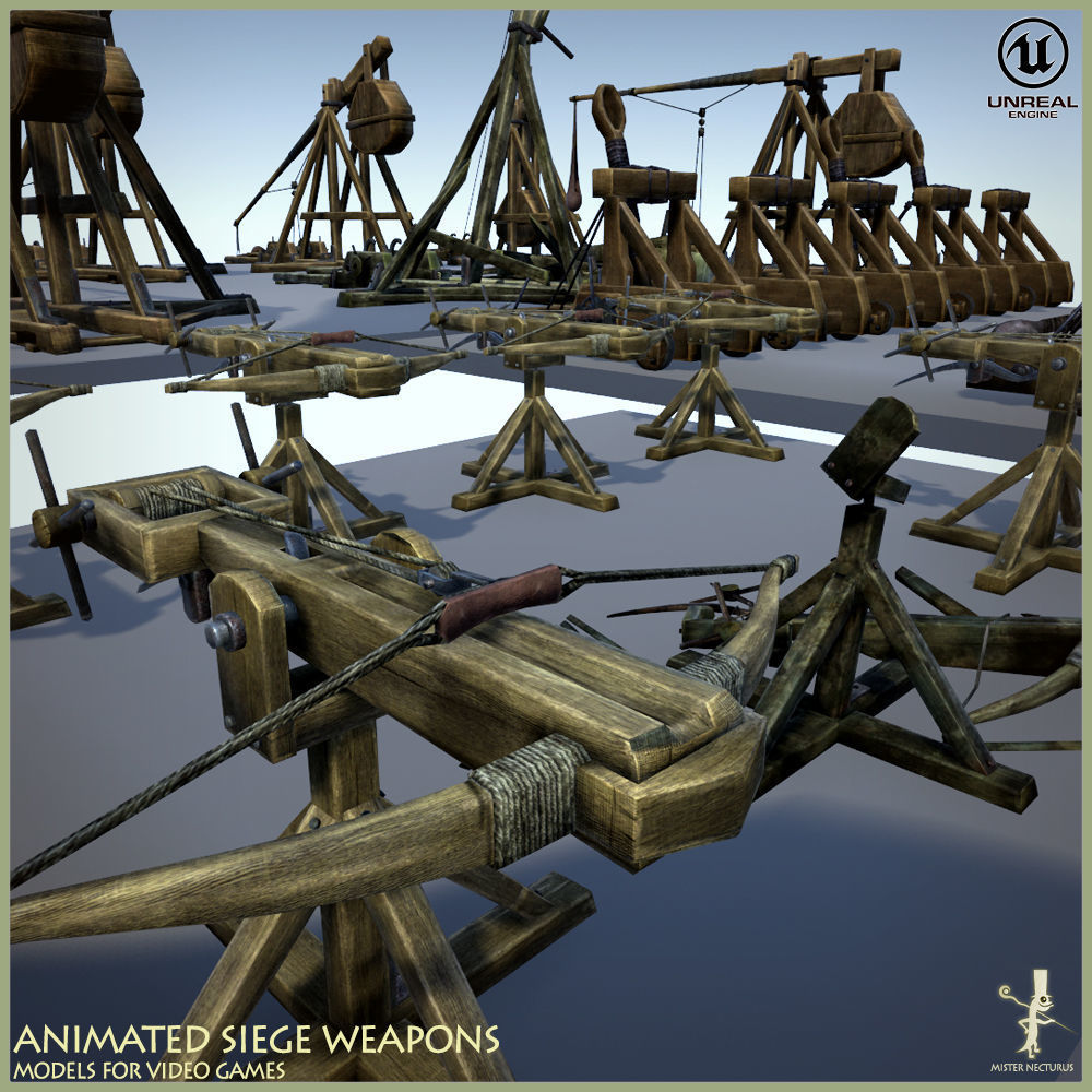 Animated Siege Weapons