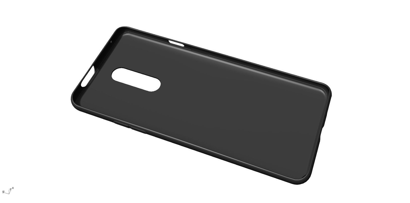 Oneplus 7 pro new case black 3D MODEL
