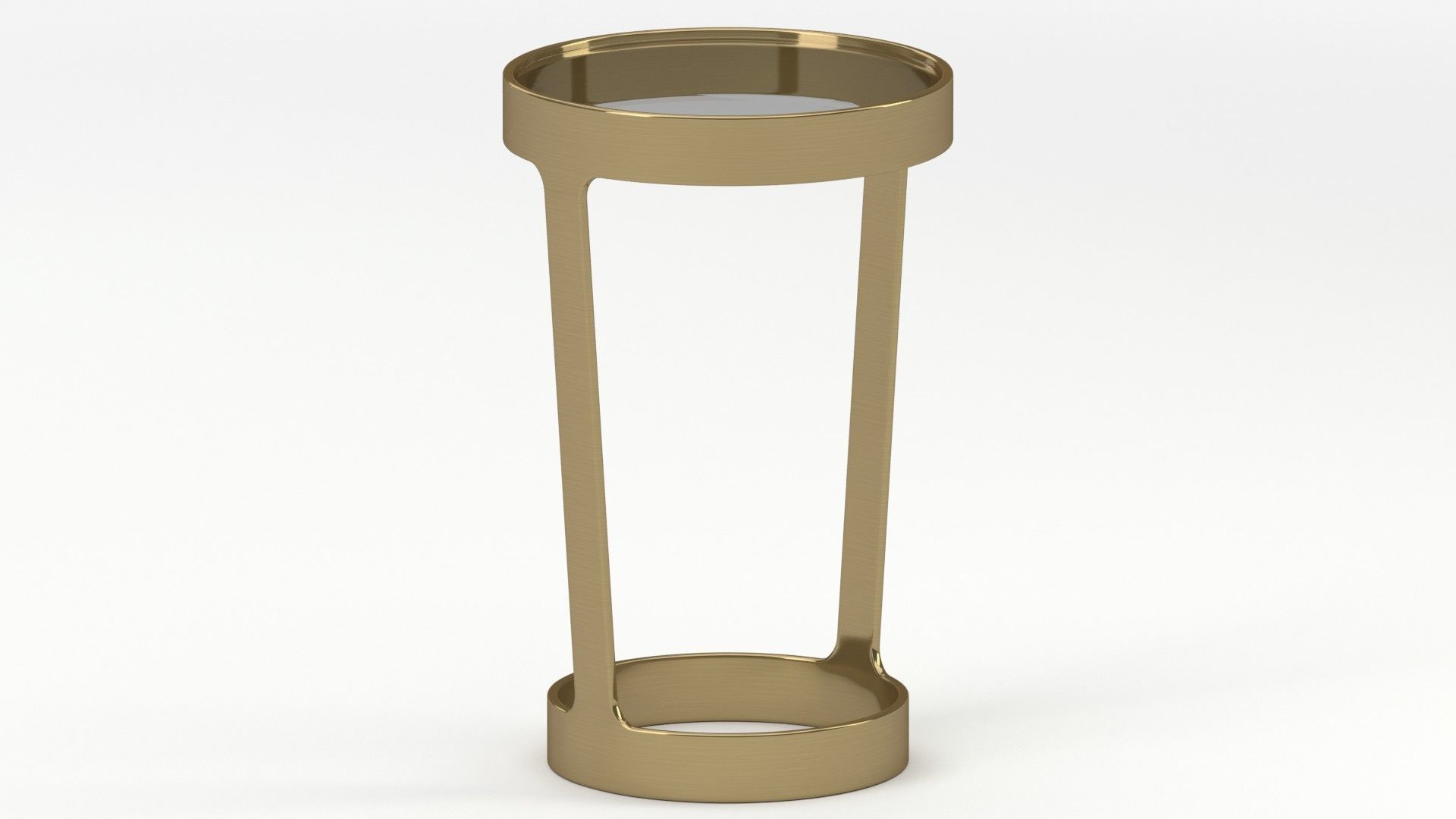 Lowe Round Side Table 3D model CGTrader
