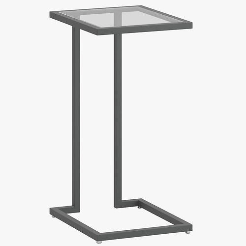 Pull Up Side Table 3D model CGTrader