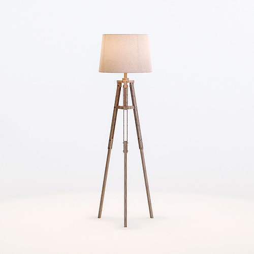 Ailis 62 Tripod Floor Lamp 3d Model Cgtrader Ailis 62 Tripod Floor Lamp 3d Model, Threshold Wood Tripod Floor Lamp