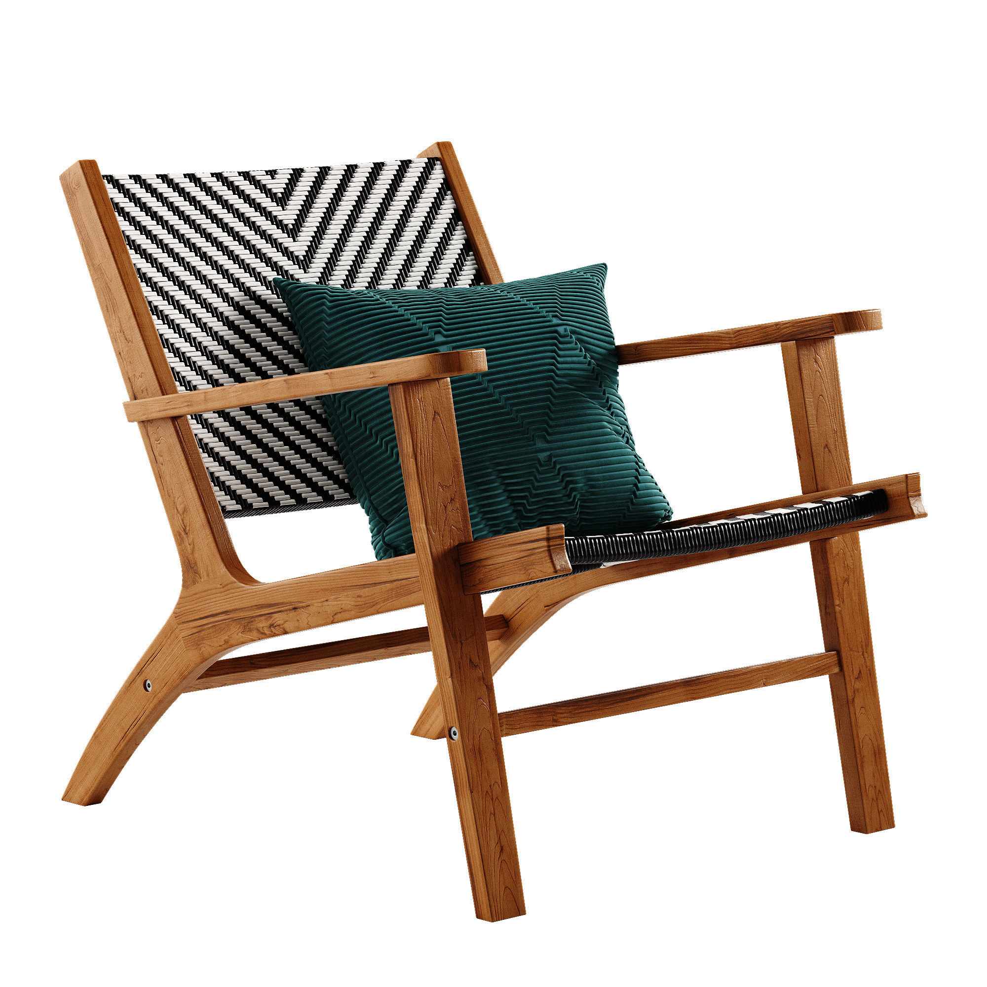 West Elm Bondi armchair 3D model CGTrader