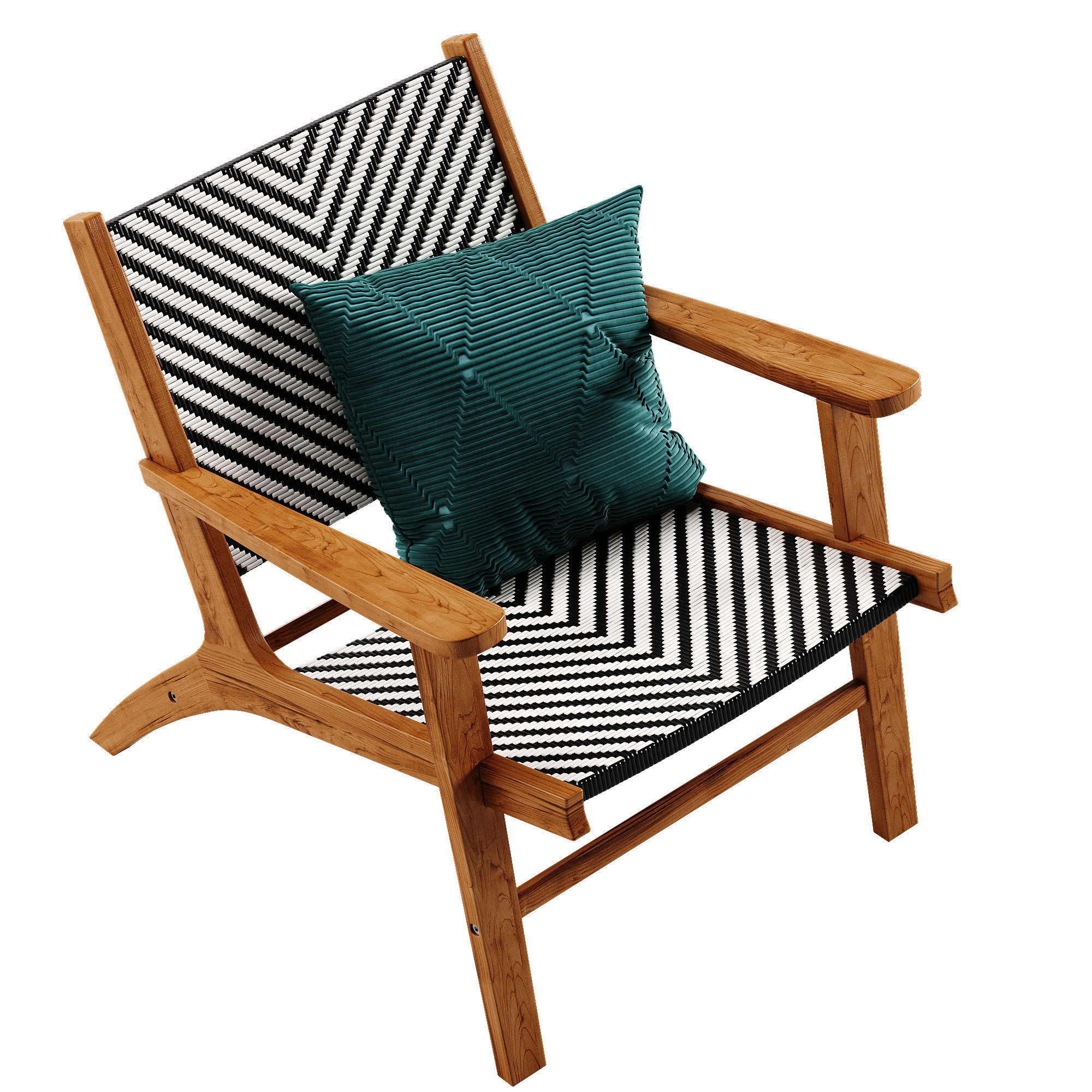 West Elm Bondi armchair 3D model CGTrader