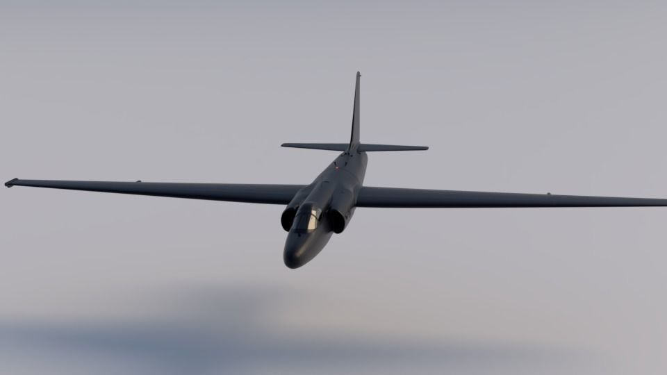 U2 Airplane 3D model CGTrader