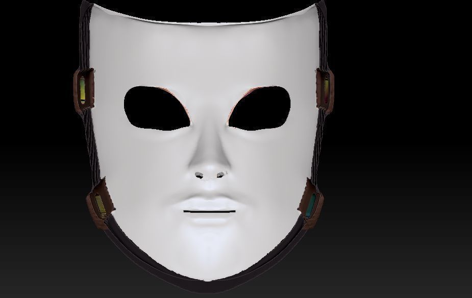 Mascara Sally Face 3D print model CGTrader