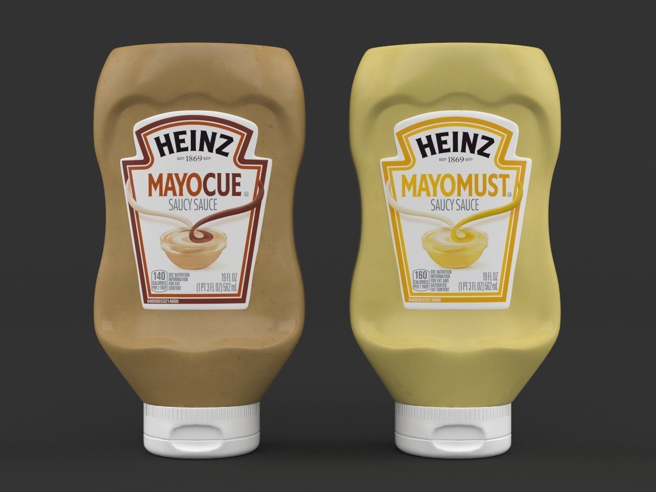 Heinz Mayomust Mayonnaise 3D model CGTrader