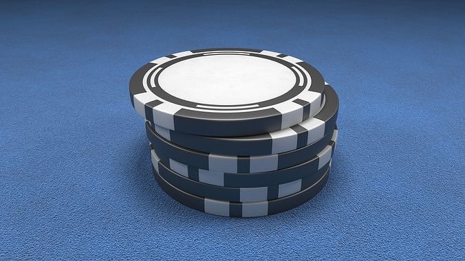 Casino Chip Black Poker Chip