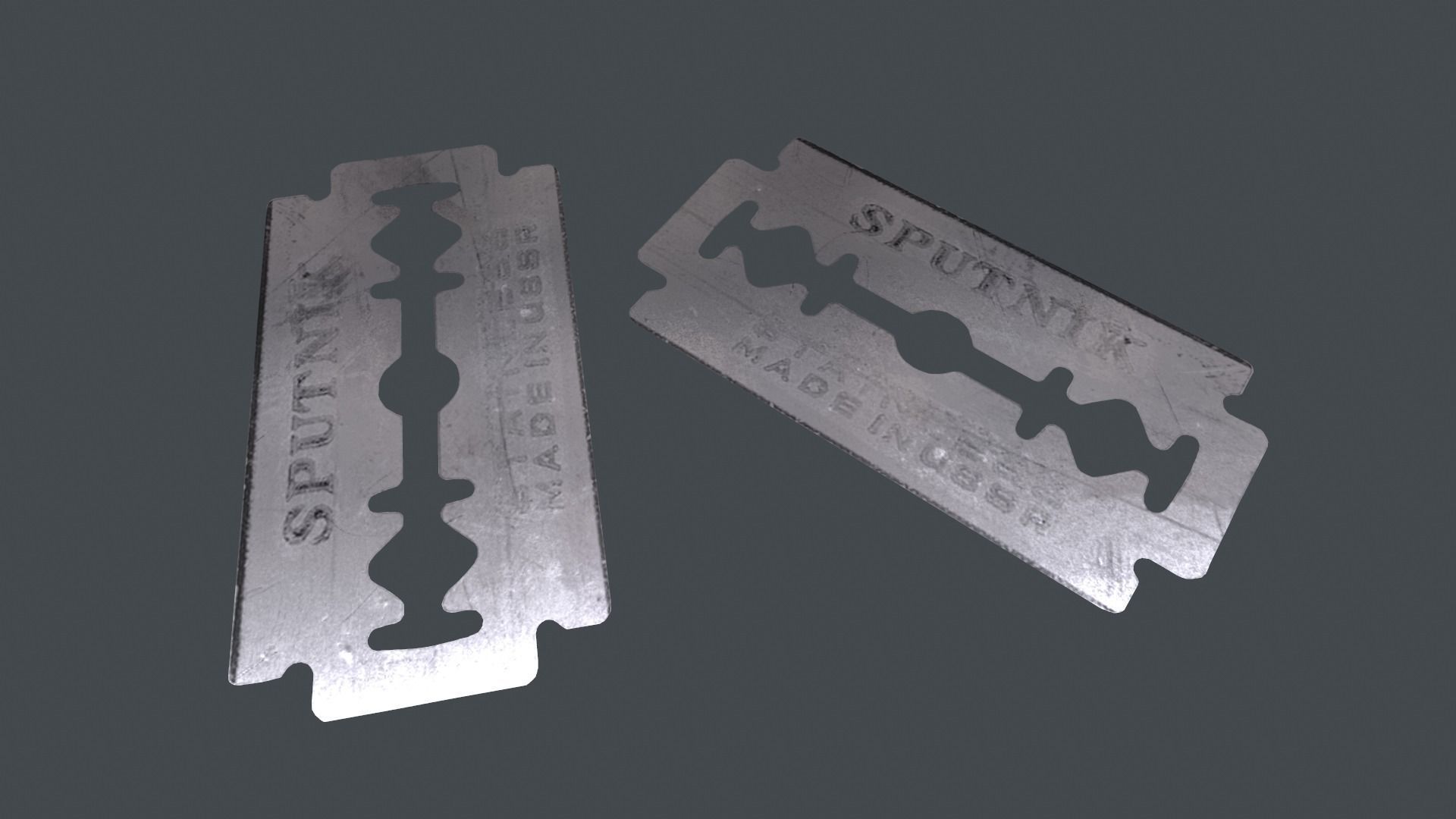 Razor Blade 3D model CGTrader
