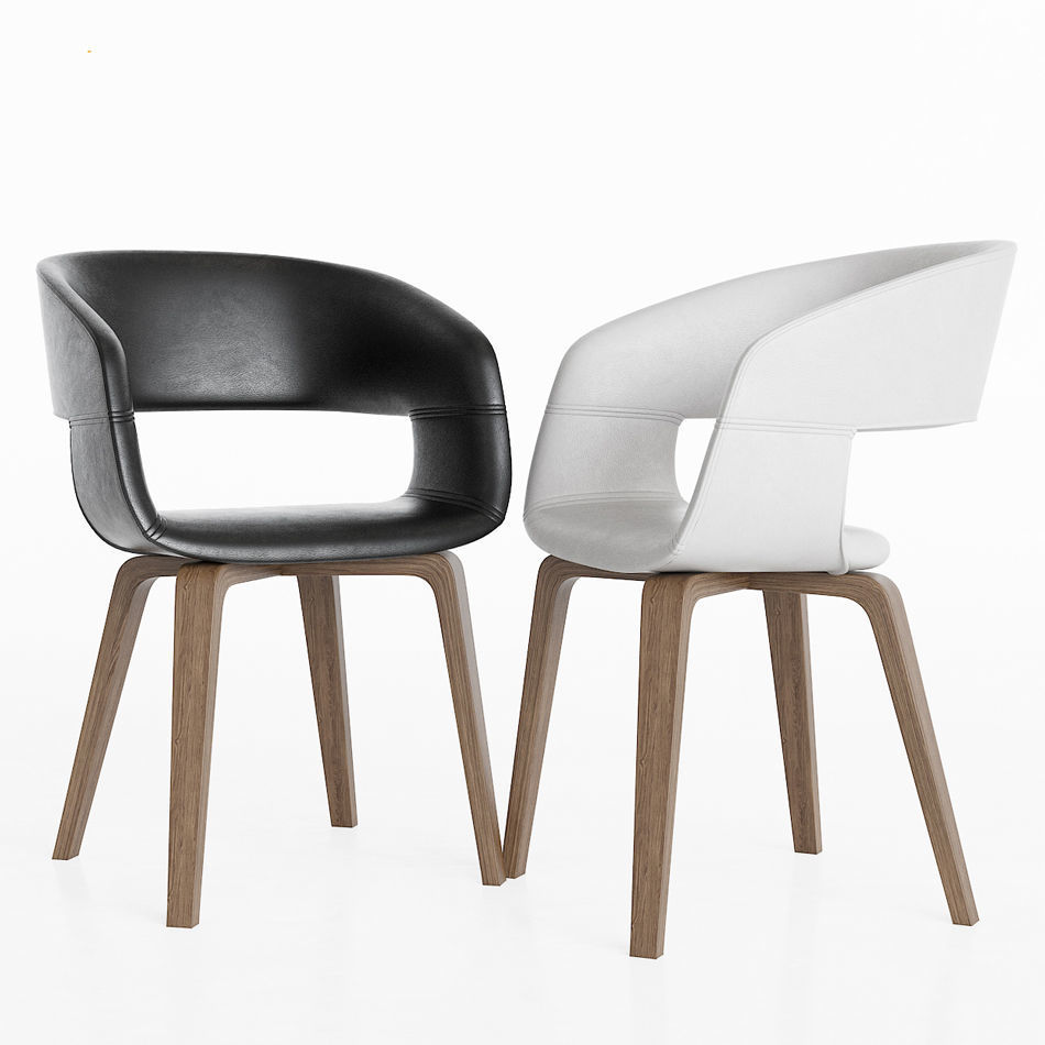 Nova Dining Chair Interstil 3D model MAX OBJ