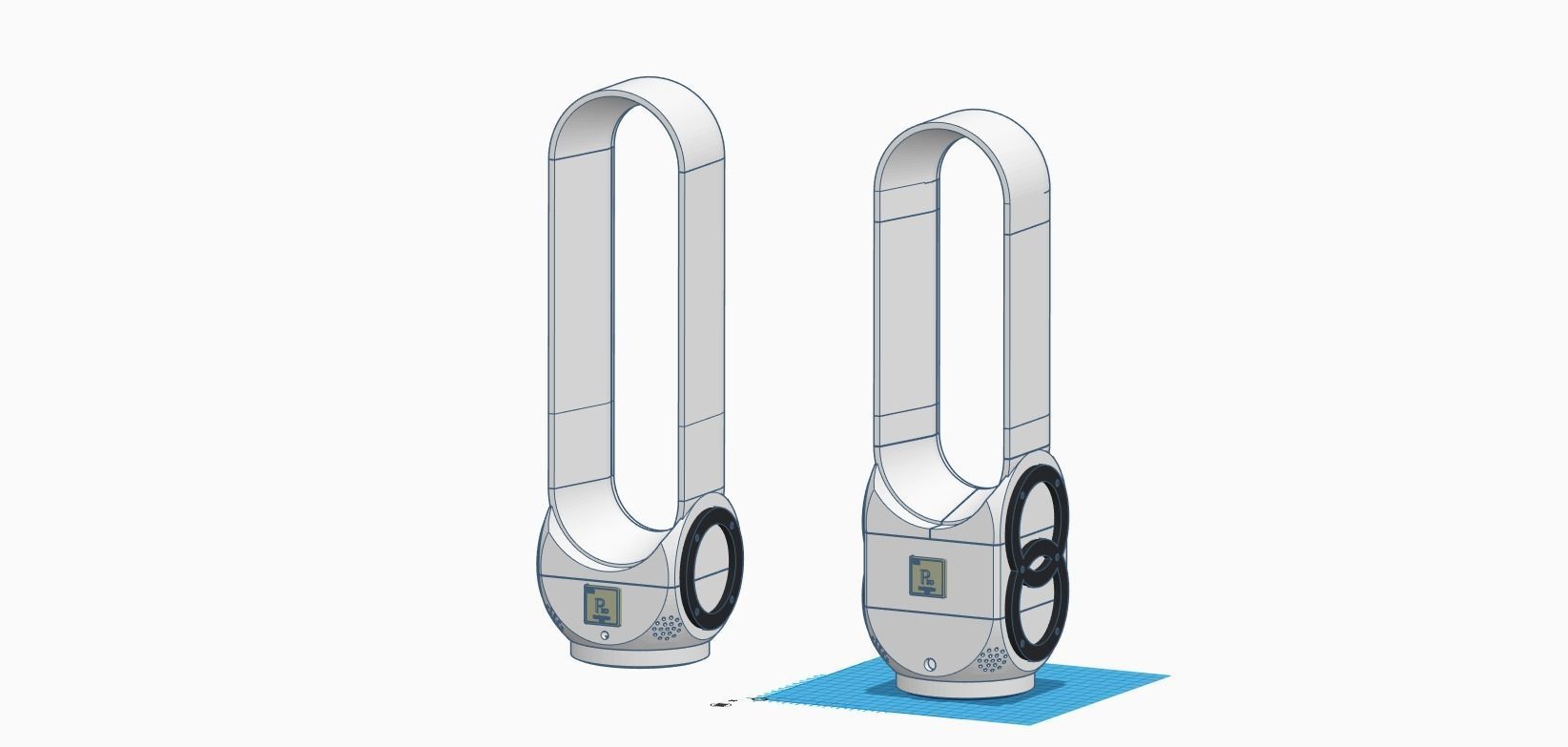 Desktop Bladeless Air Multiplier Fan