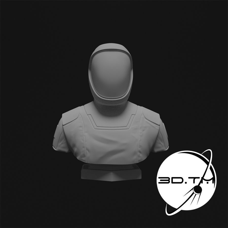 Starman Bust - SpaceX Crew Bust