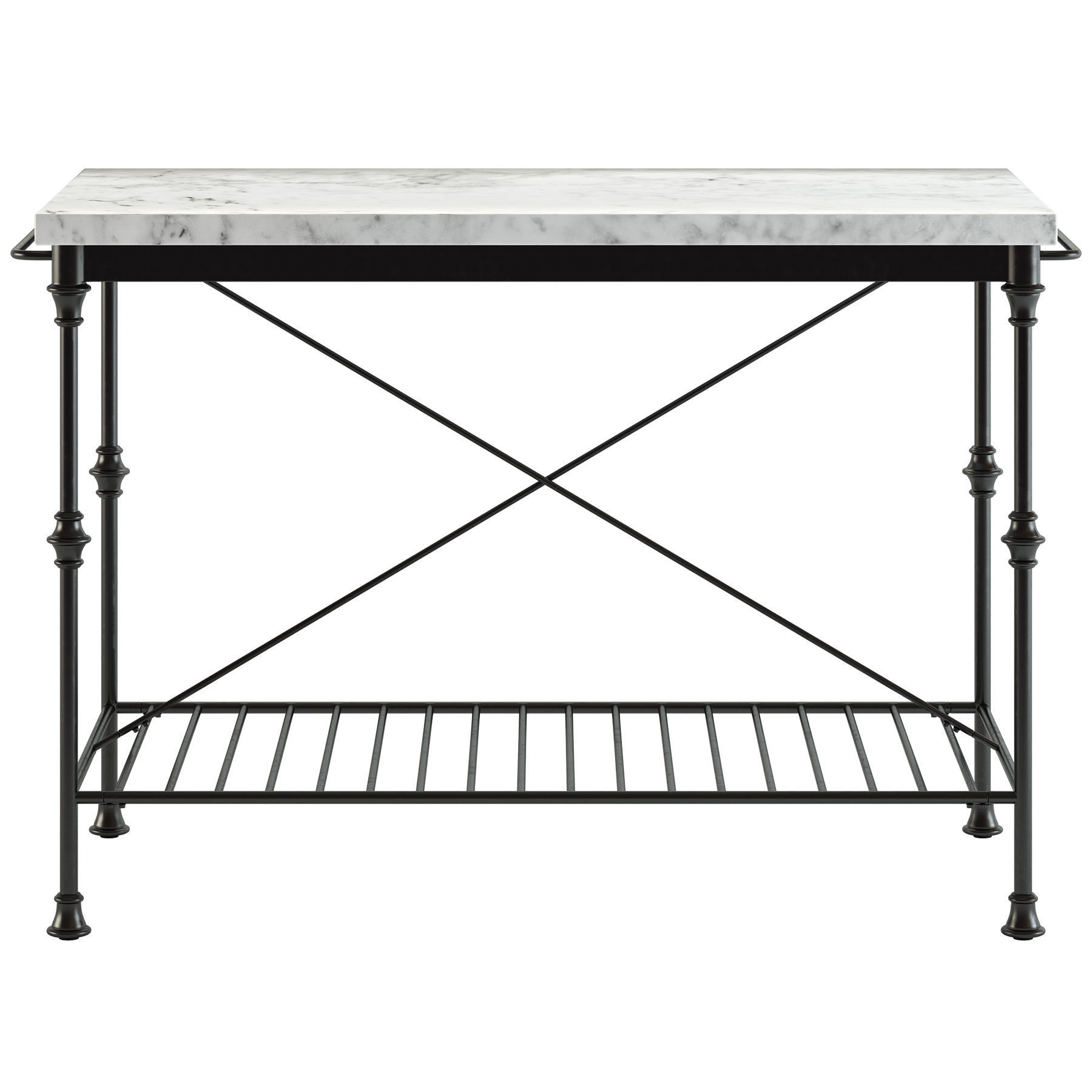 Crate and Barrel French Kitchen Island 3D model CGTrader