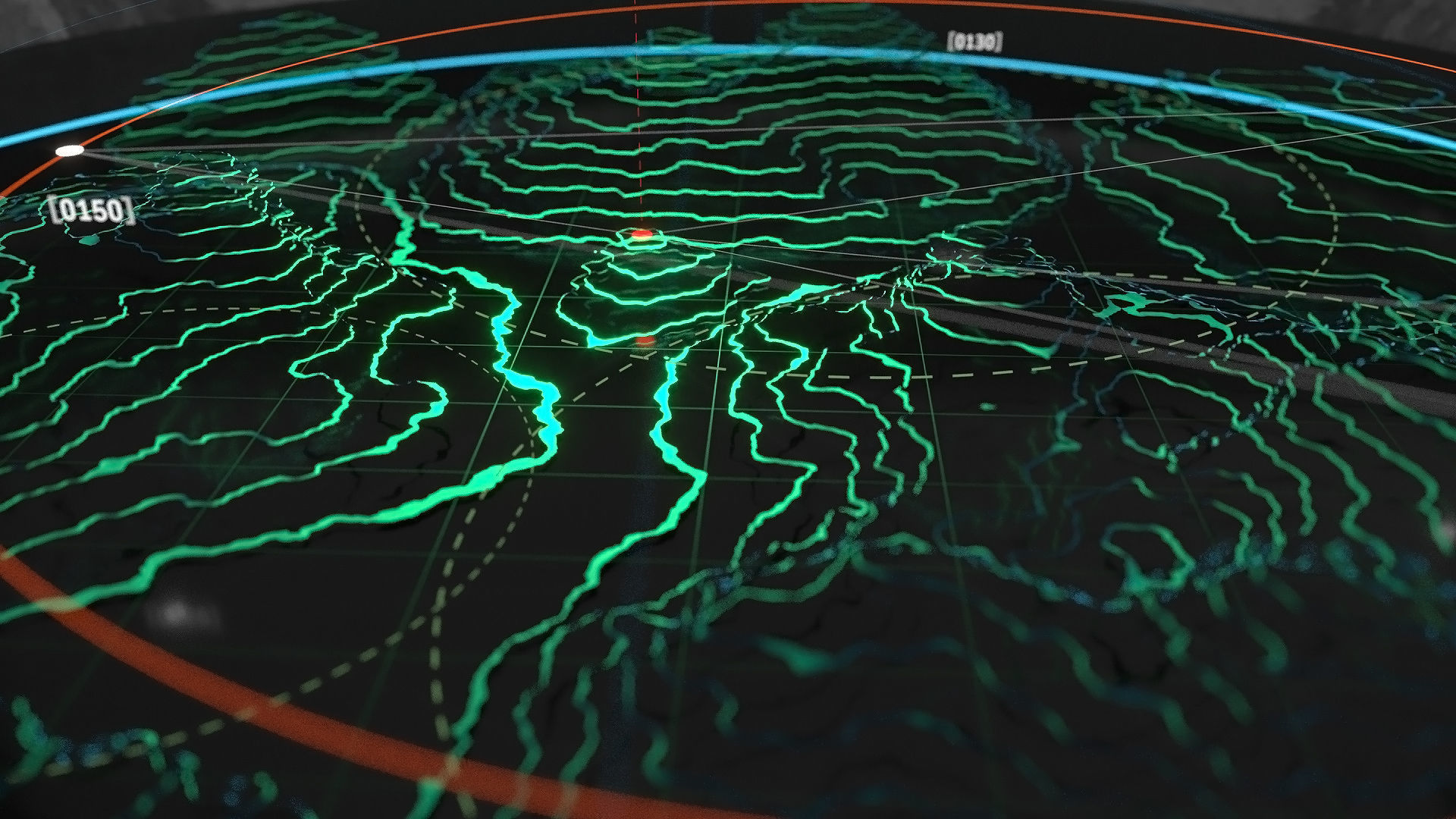 Digital Terrain 3D model animated | CGTrader