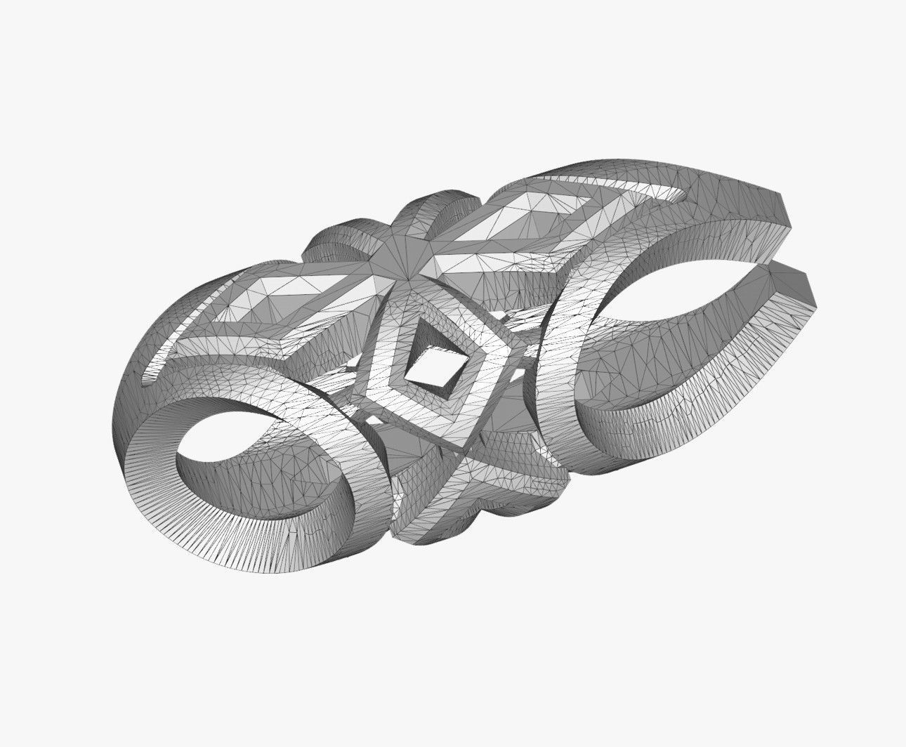 Chain link 188 3D model 3D printable | CGTrader