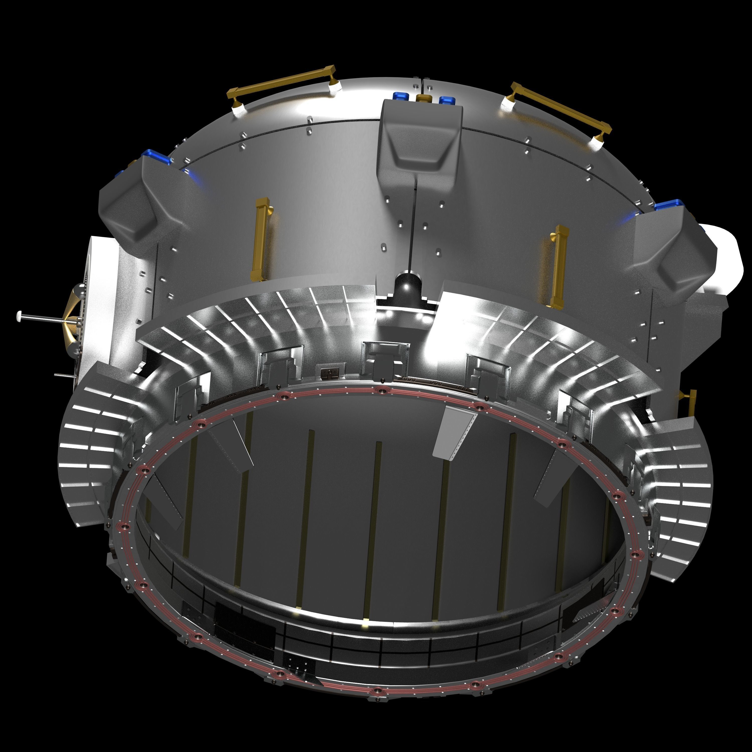 NanoRacks airlock 3D model CGTrader