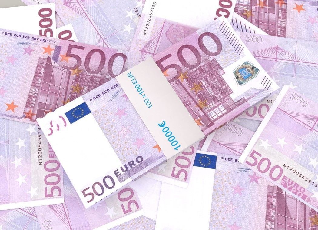 500 euro banknote packs