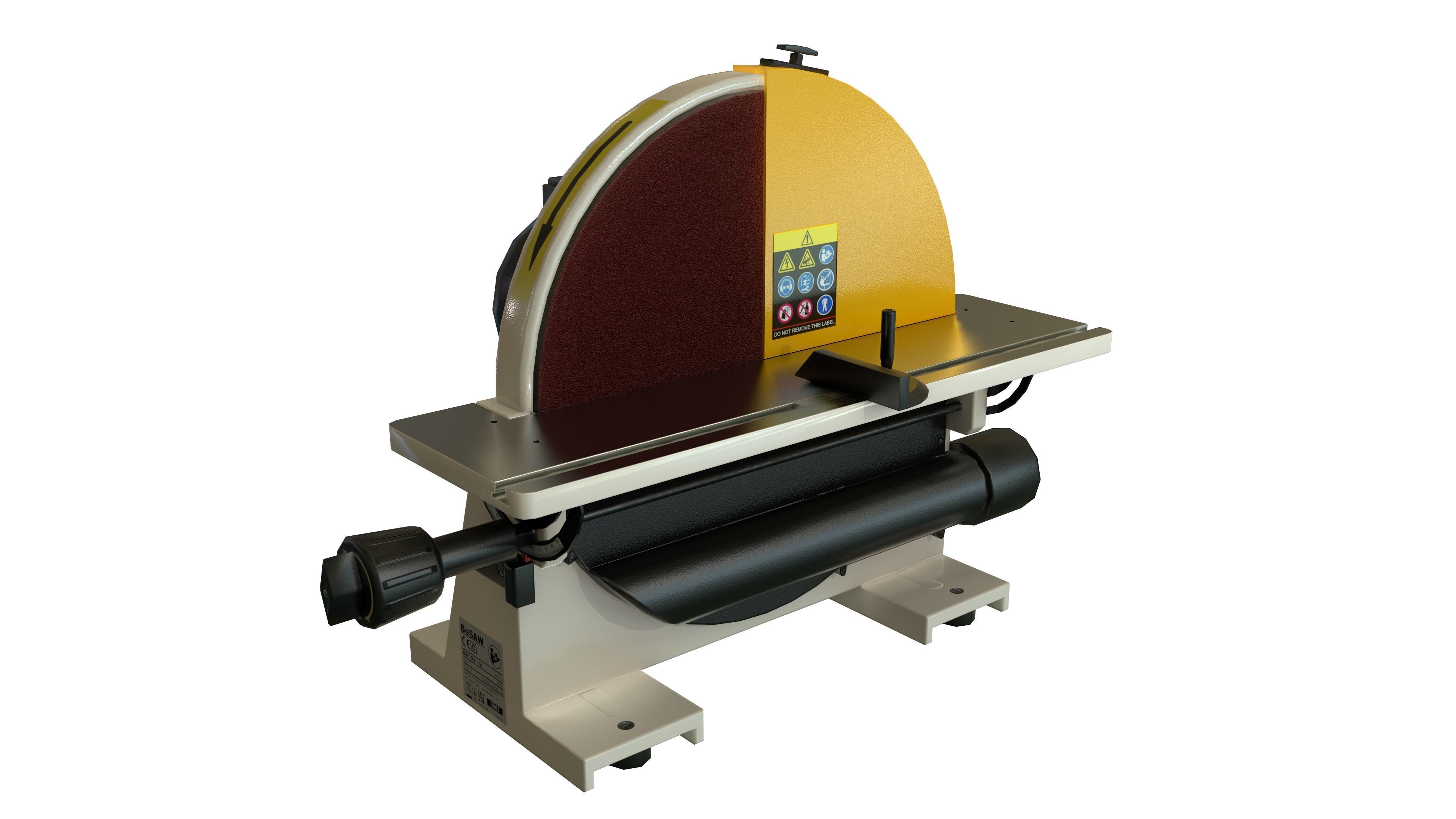 Disk sander Grind abrasive machine Clean