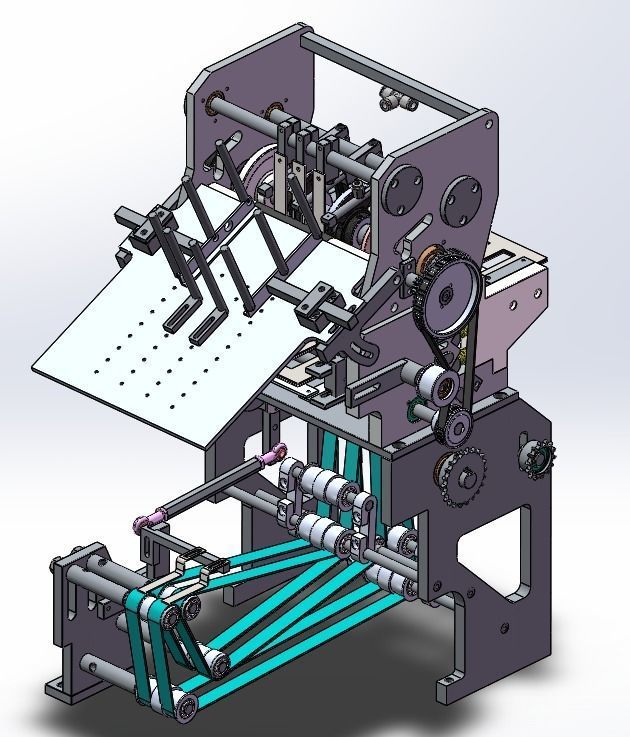 Automatic high-speed cartoning machine 3D model | CGTrader