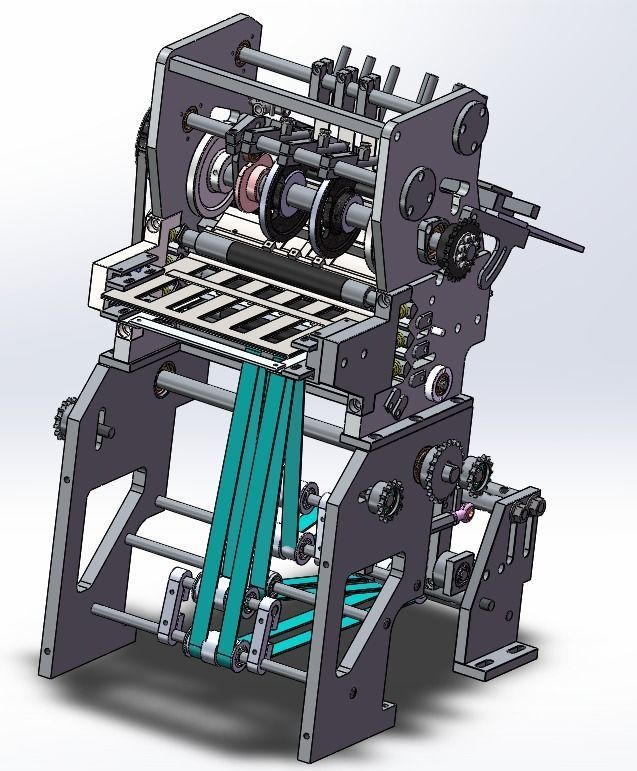 Automatic high-speed cartoning machine 3D model | CGTrader