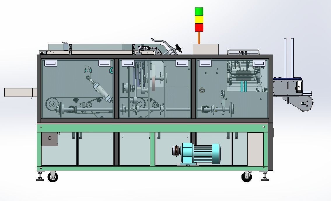 Automatic high-speed cartoning machine 3D model | CGTrader