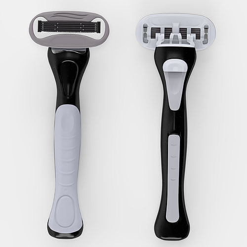3D model Custom razor VR / AR / low-poly | CGTrader