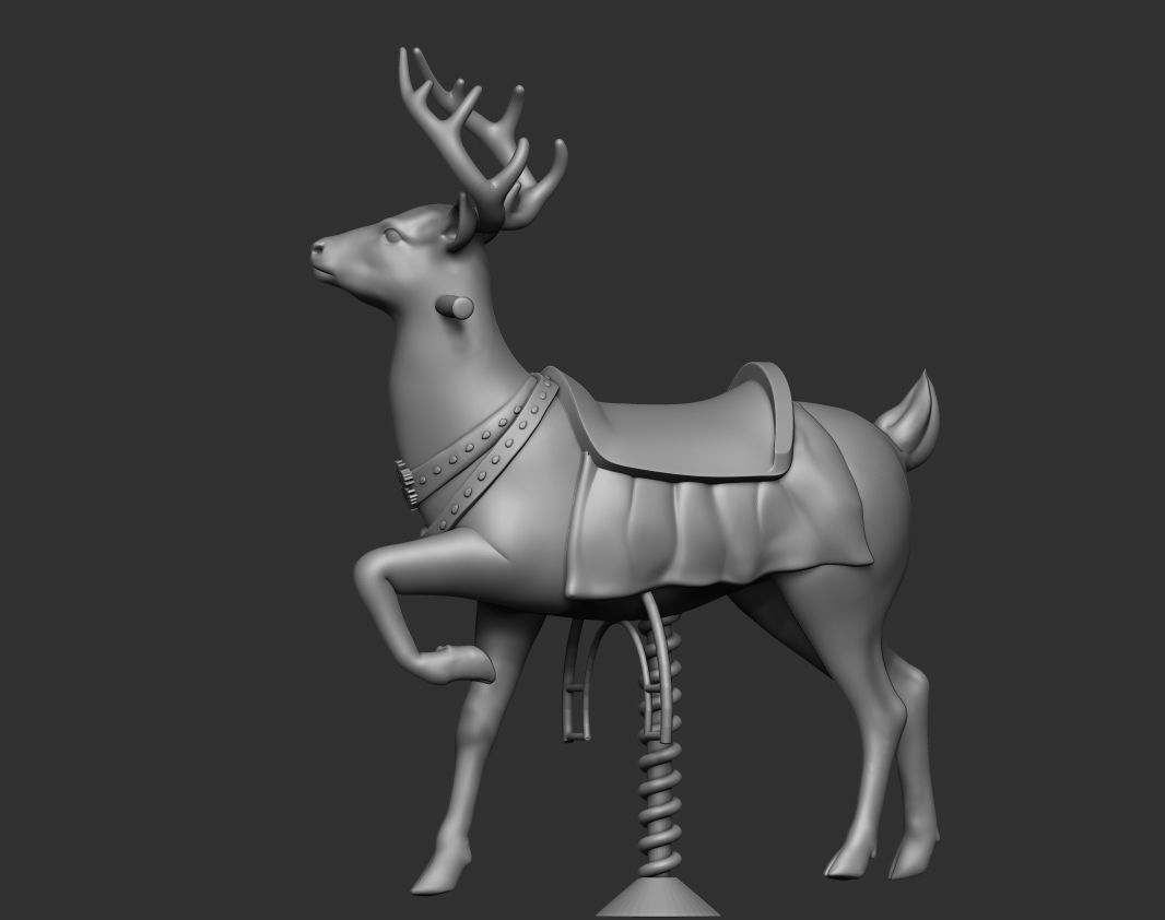 Deer Ride - Carousel - Merry go around