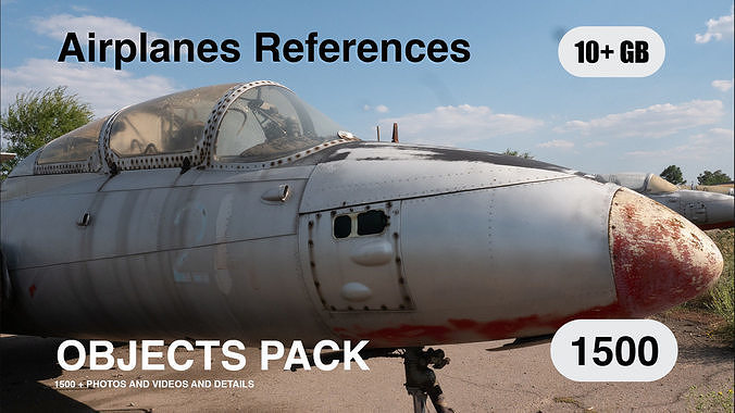 Airplanes reference pack High Resolution Texture | CGTrader