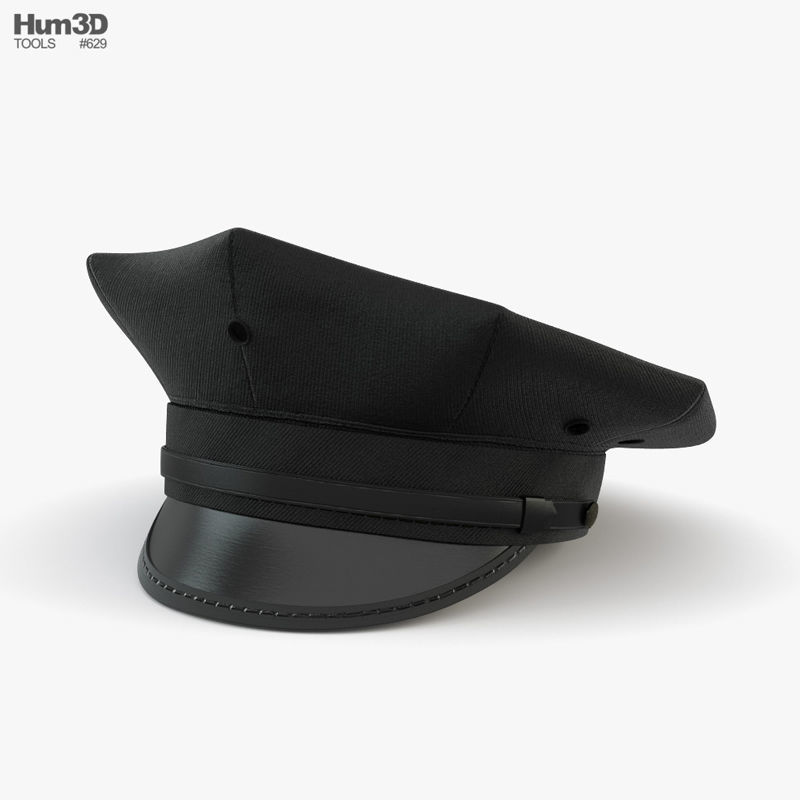 Eight Point Police Cap
