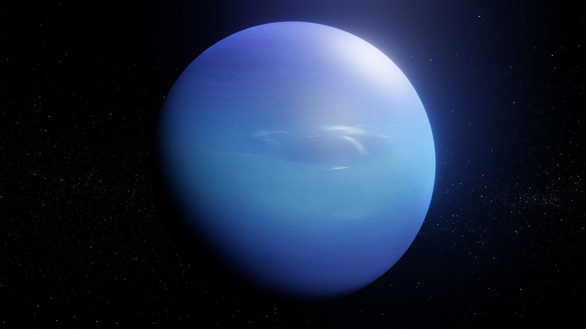 Photorealistic Neptune 8k Textures 3D Model