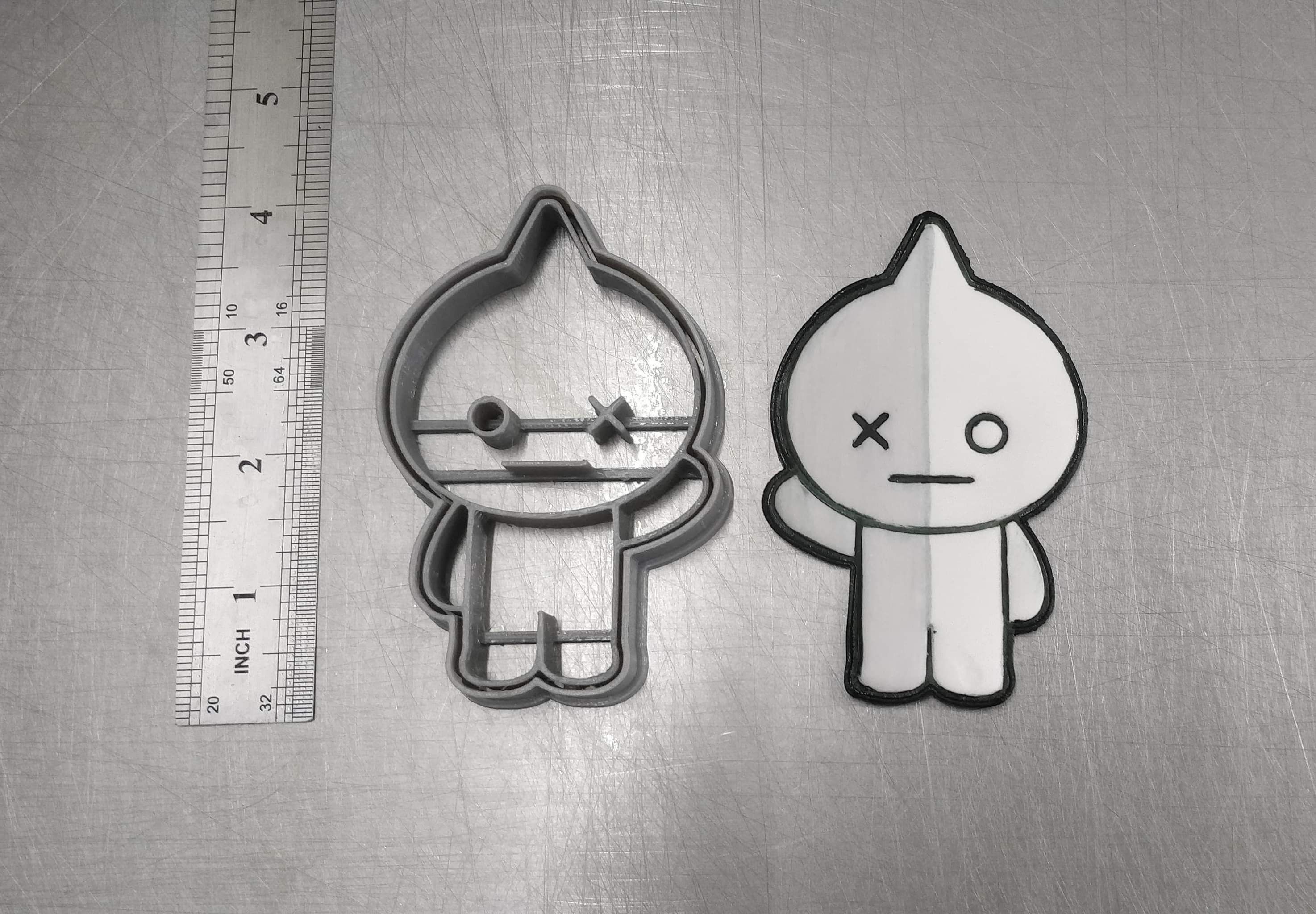 BT21 Cookie Cutters 3D model 3D printable | CGTrader
