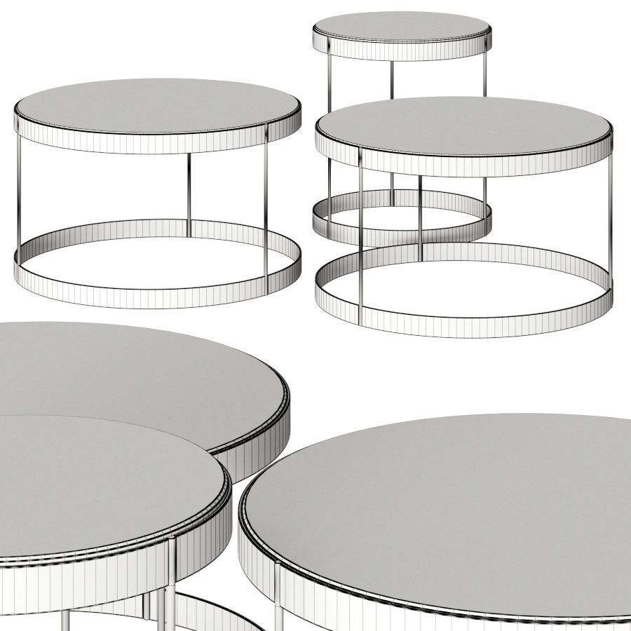 Bolia Drum by Kaschkasch Coffee Tables 3D model CGTrader