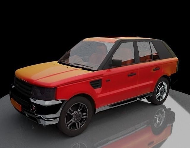 Range rover 3D model | CGTrader