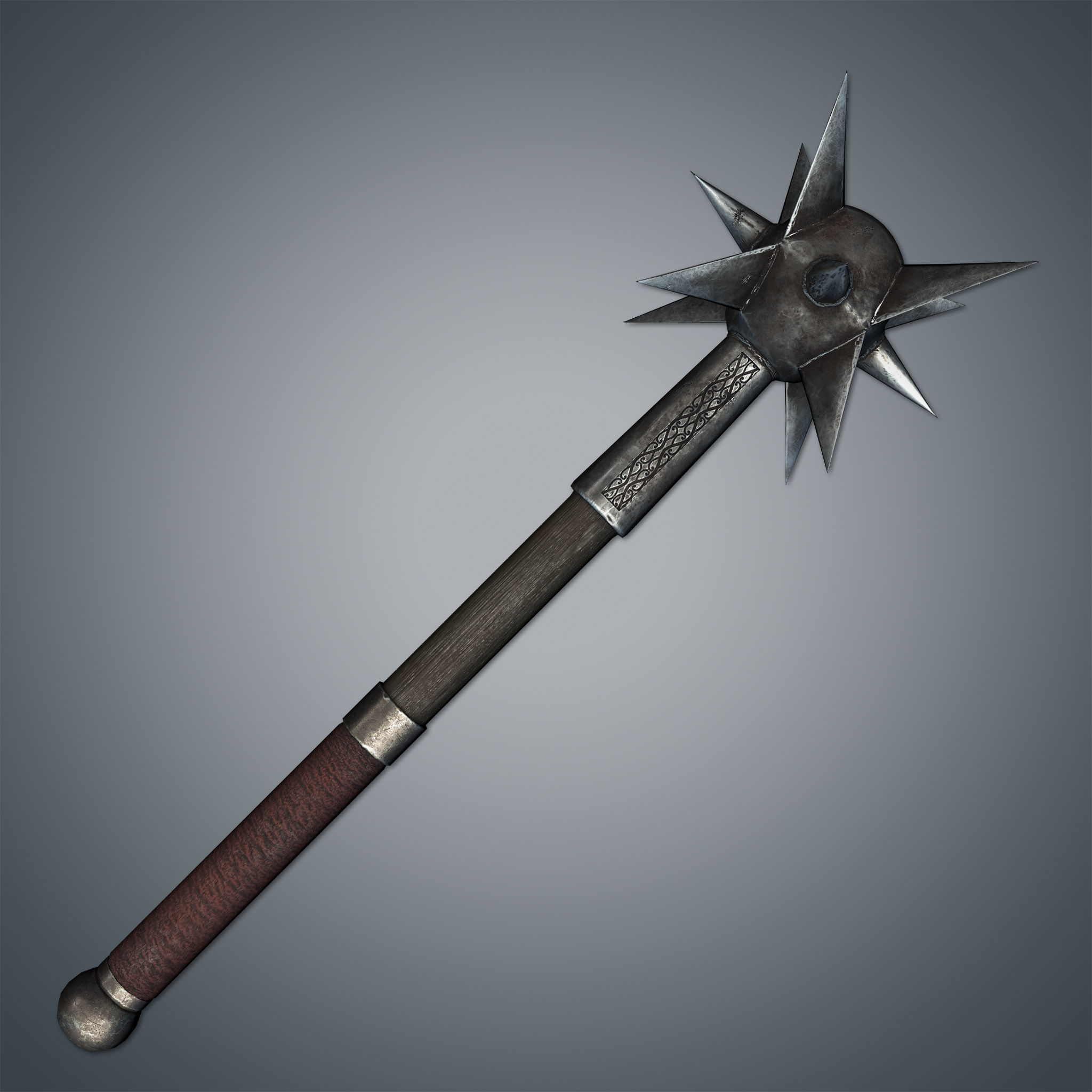 3D model Medieval Maces and Hammers Pack VR / AR / lowpoly CGTrader