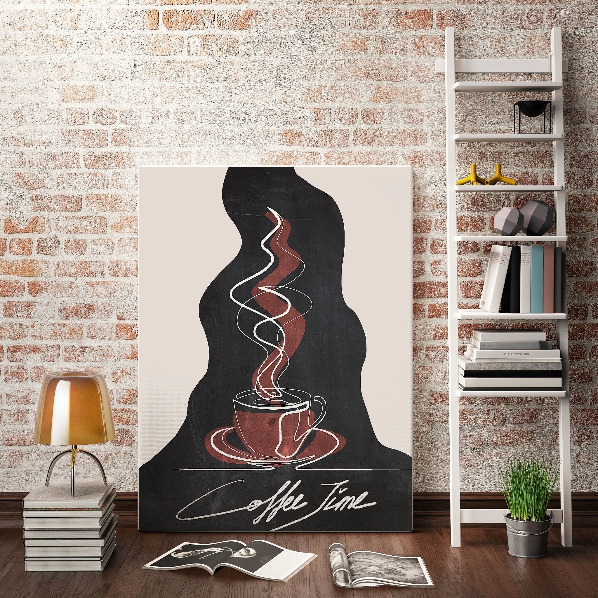 Coffee pot wall art decor print art 3D model 3D printable CGTrader